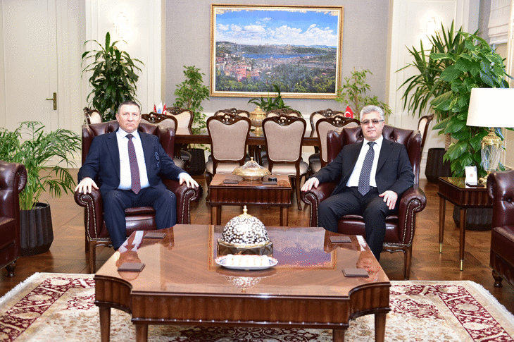 Acting Prosecutor General Borislav Sarafov met in Ankara with the Prosecutor General of Türkiye Muhsin Şentürk