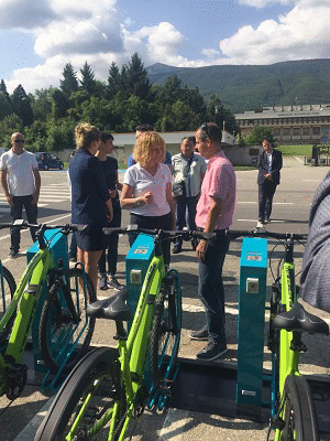 Столична община и партньори стартираха първия пилотен проект за споделени велосипеди