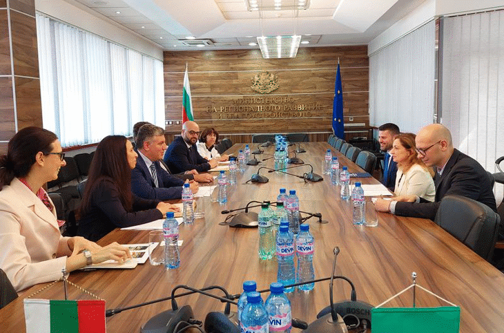 Министър Андрей Цеков и Н. Пр. Джузепина Дзара обсъдиха сътрудничество за качествено строителство