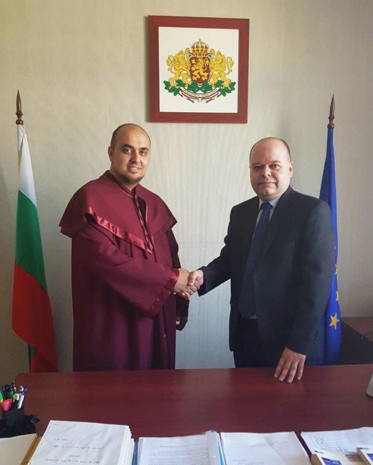 Бургазлия встъпи като „младши прокурор“ в Районна прокуратура – Сливен