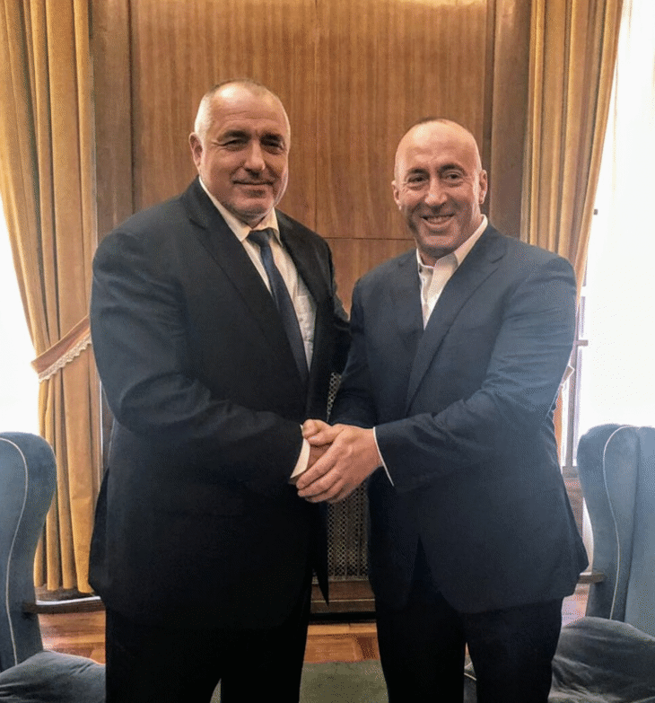 Министър-председателят Бойко Борисов разговаря с премиера на Косово Рамуш Харадинай