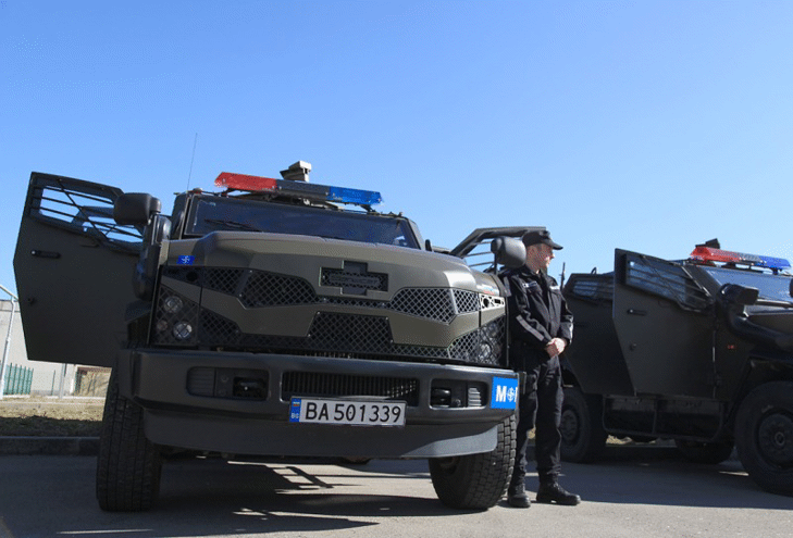 Брифинг на ръководството на Служба „Военна полиция“