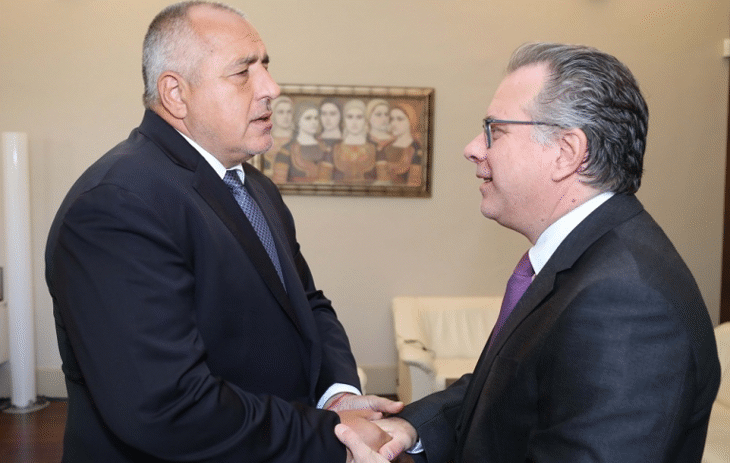 Премиерът Борисов се срещна с гръцкия министър по миграционната политика Георгиос Кумуцакос
