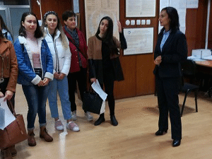 ТП на НОИ – Кърджали посрещна учениците от професионалната гимназия по туризъм